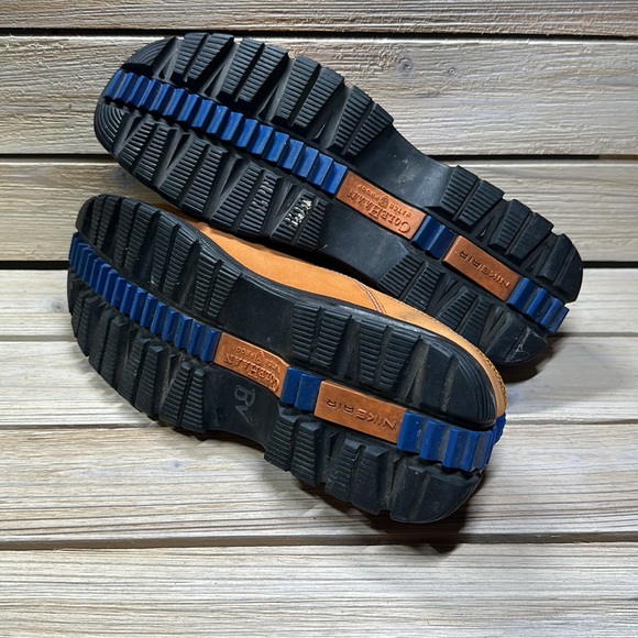 Cole Haan Orange Suede Slip Ons Size 10B - Picture 6 of 12